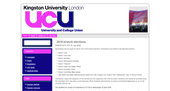 Desktop Screenshot of kingstonuniversityucu.org.uk