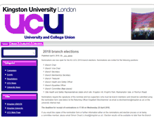 Tablet Screenshot of kingstonuniversityucu.org.uk